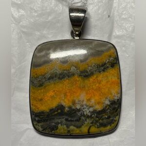 Bumblebee Jasper pendant